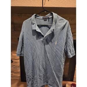 Polo Ralph Lauren Mens Polo Shirt  Greenish Sea Blue XXL Tall
